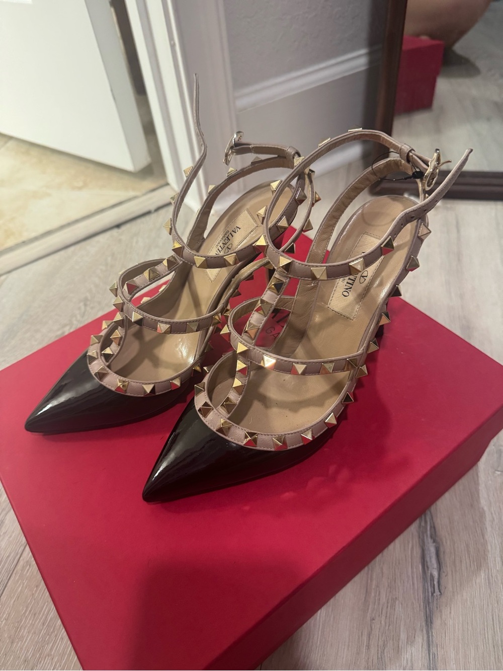 Valentino rockstud heels
